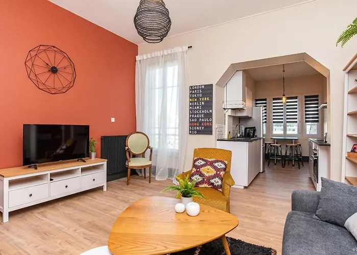 Appartements Scaliger Wifi Proche Gare